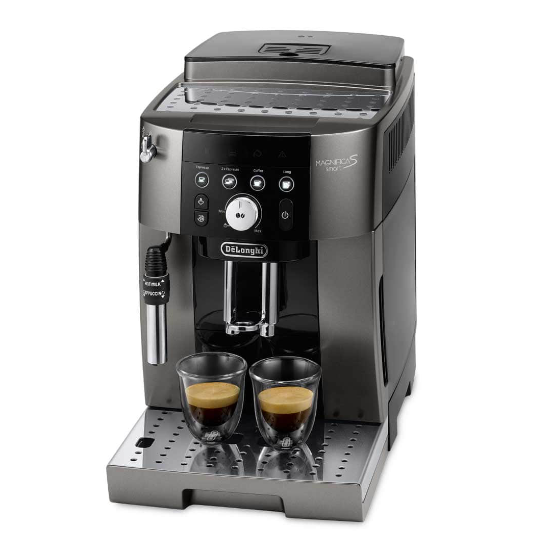 DeLonghi Magnifica S Plus Automatic Coffee Machine - Titanium DeLonghi Magnifica S Plus Automatic Coffee Machine - Titanium