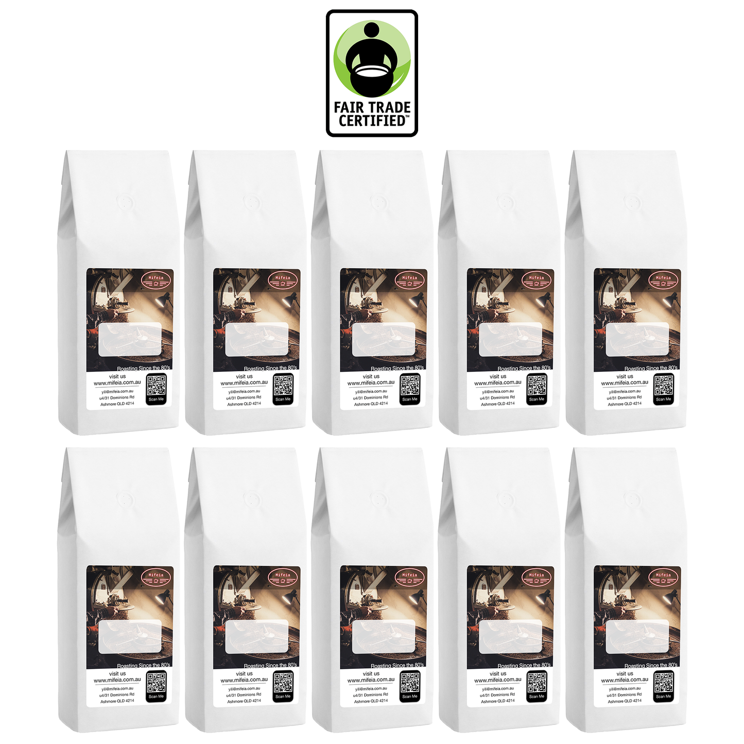 
                  
                    Fair Trade Coffee 10kg Packs
                  
                
