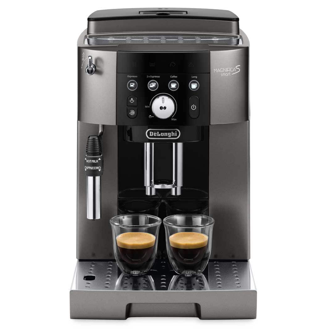 DeLonghi Magnifica S Plus Automatic Coffee Machine - Titanium