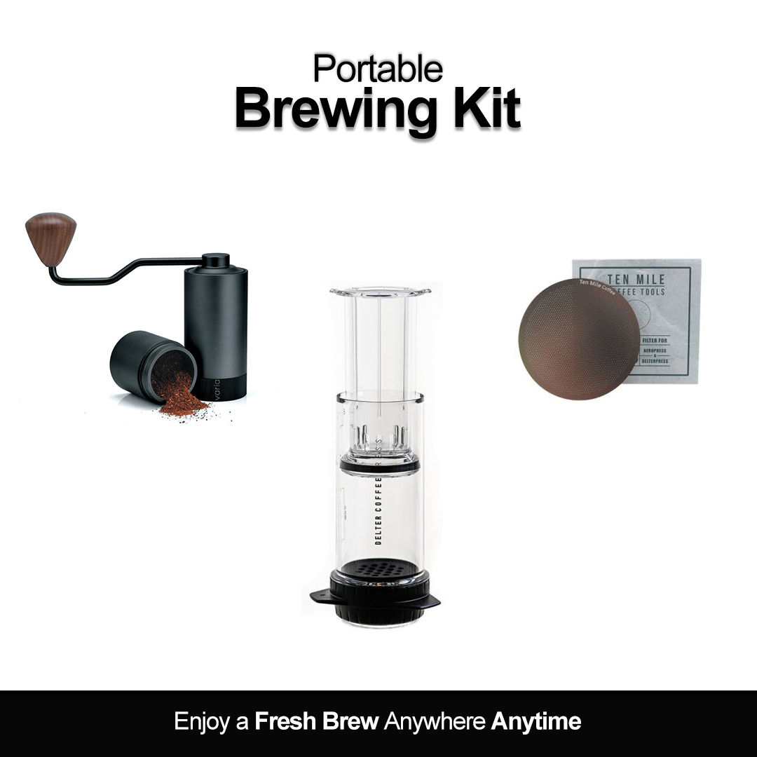 
                  
                    Portable Brewing Kit
                  
                
