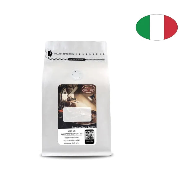 Italian Style Extra-Bold Dark Roast bag